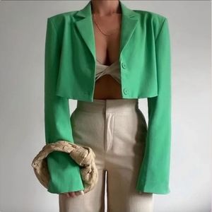 WeWoreWhat Cropped Blazer